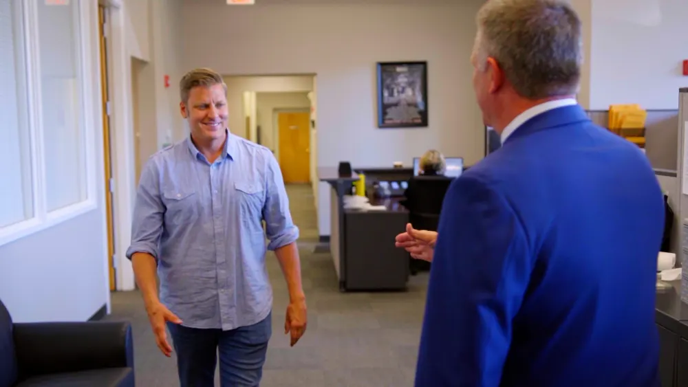 Inside the Eden Rafferty offices in downtown Worcester